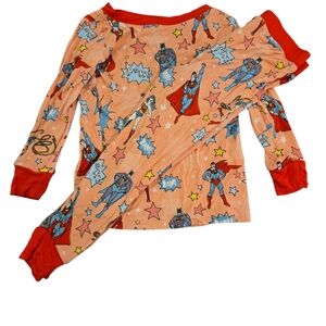 Little Sleepies Justice League DC Two Piece Long Sleeve Pj Set